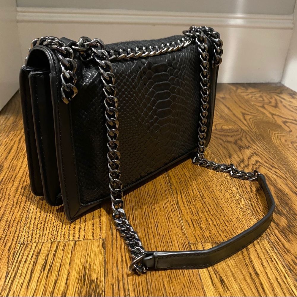 Zara bag / snake print / crossbody / shoulderbag